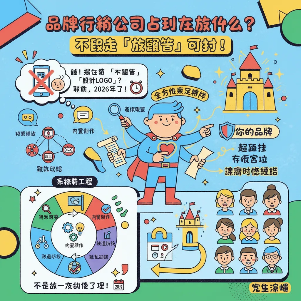 品牌行銷公司到底在做什麼？不只是「做廣告」而已！