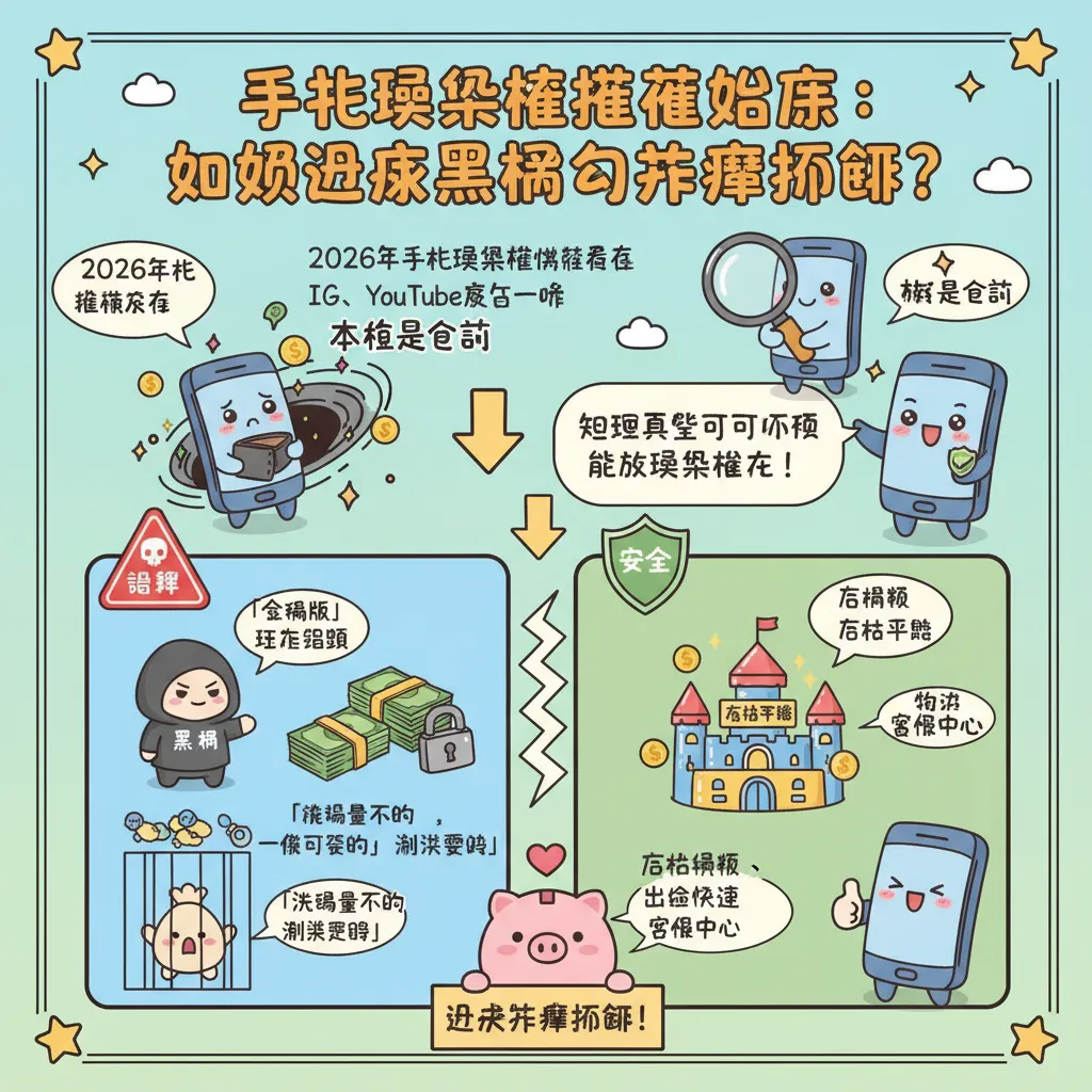 手機娛樂城推薦指南：如何避開黑網與詐騙陷阱？