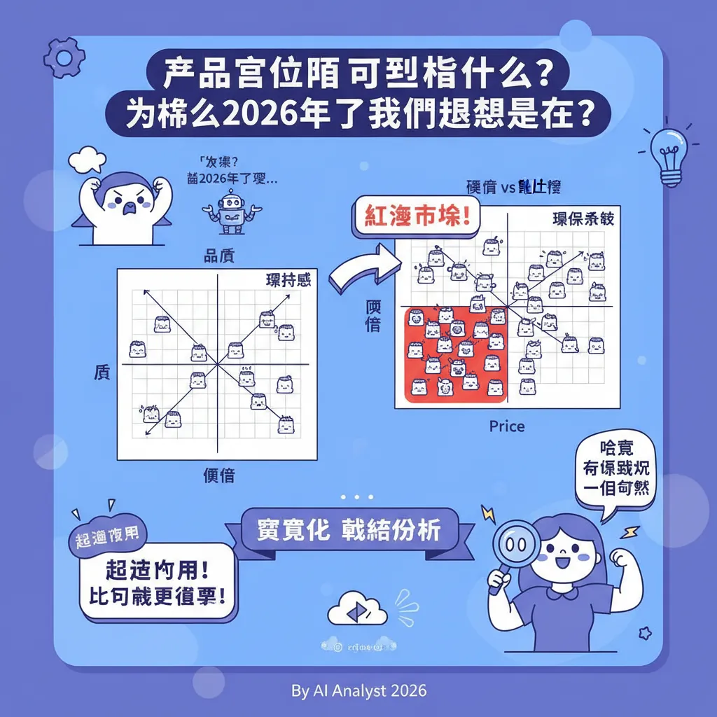 產品定位圖到底是什麼？為什麼2026年了我們還需要它？