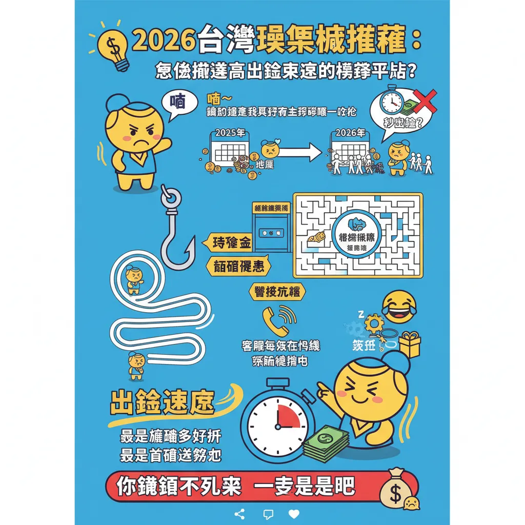 2026臺灣娛樂城推薦：怎麼挑選高出金速度的博弈平臺？