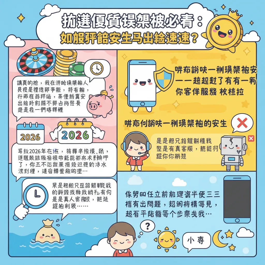 挑選優質娛樂城必看：如何評估安全性與出金速度？