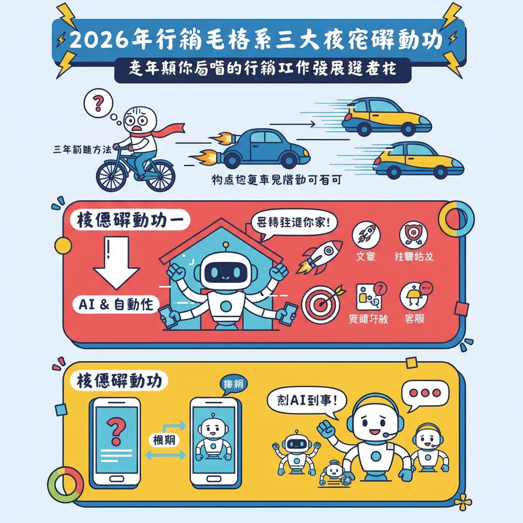 2026年行銷生態系的三大核心驅動力：這年頭你要搞懂的行銷工作發展趨勢啦